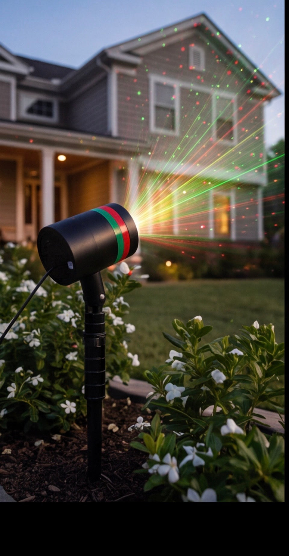 Star Fairy Laser Light Projector – Festive Ambient Lighting