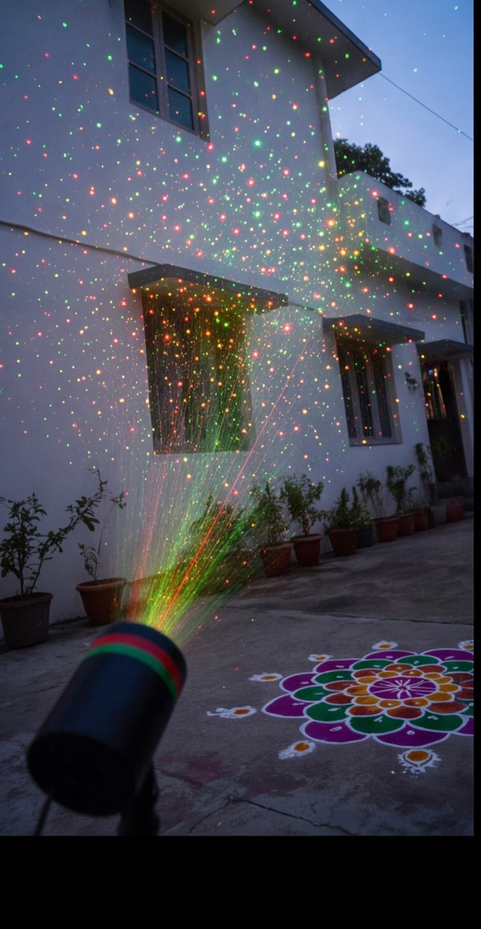 Star Fairy Laser Light Projector – Festive Ambient Lighting